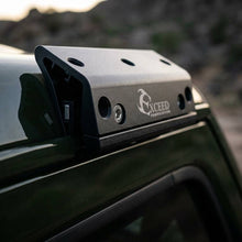 Black-CNC-machined-no-drill-rain-gutter-pod-light-bracket-for-Jeep-Wrangler-JL-and-Gladiator-JT-hardtop