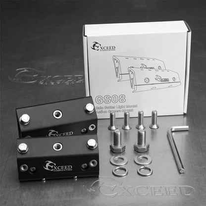 Black-CNC-machined-no-drill-rain-gutter-pod-light-bracket-for-Jeep-Wrangler-JL-and-Gladiator-JT-hardtop