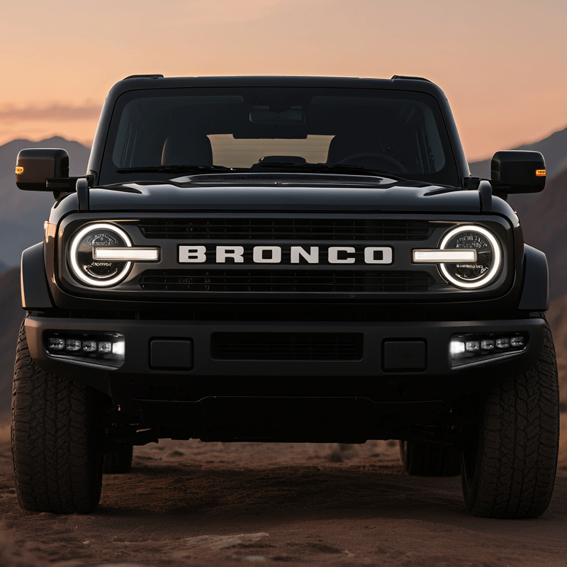 Bronco fog lights lighting function