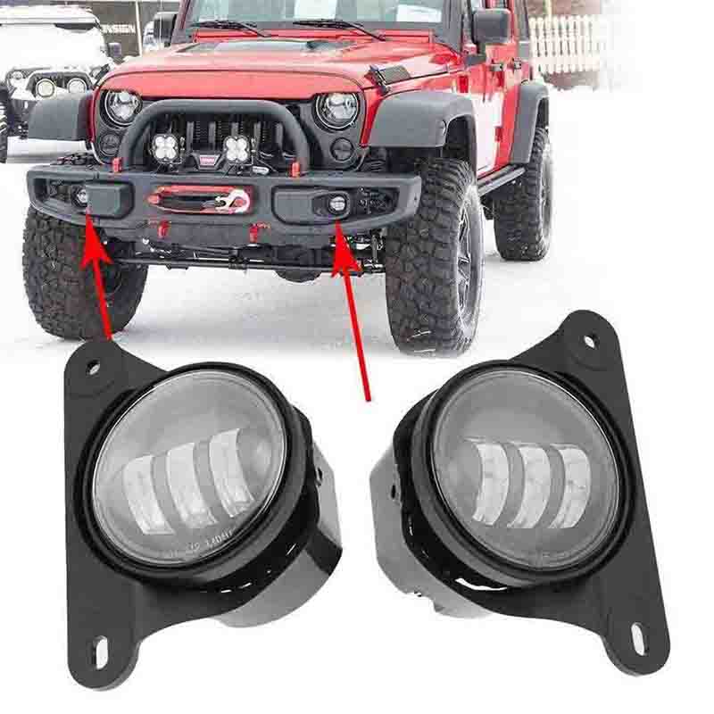 LED fog light side show