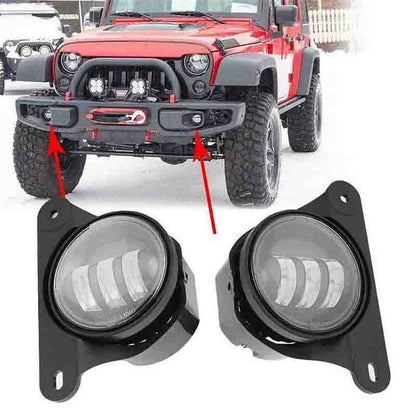 LED fog light side show