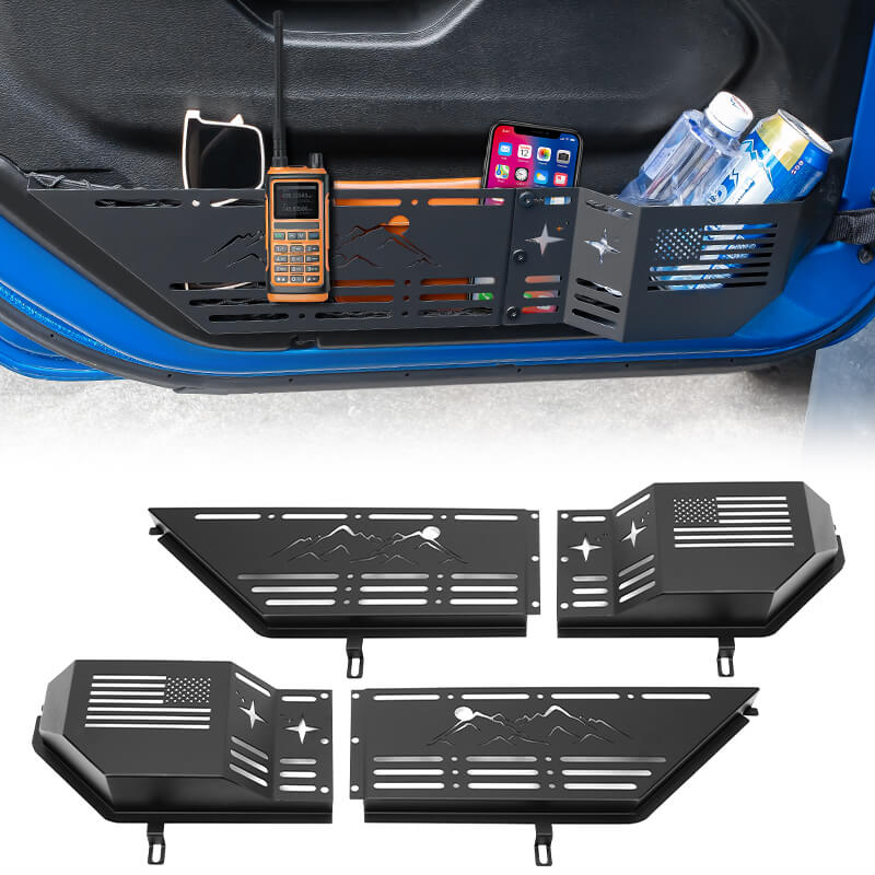 2018+ Jeep Wrangler JL Front Door Storage Box Organizer