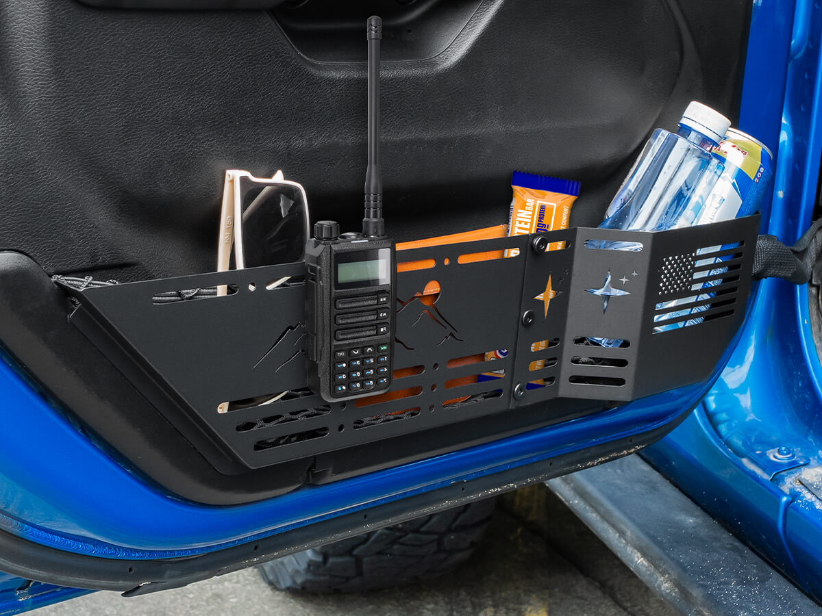 Front Door Jeep Wrangler Trunk Storage Box for 2018+ JL