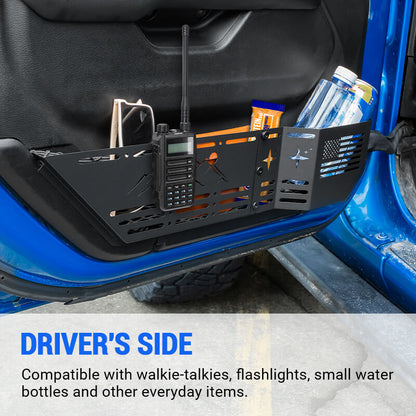 2018+ Jeep Wrangler JL Front Door Storage Box Organizer