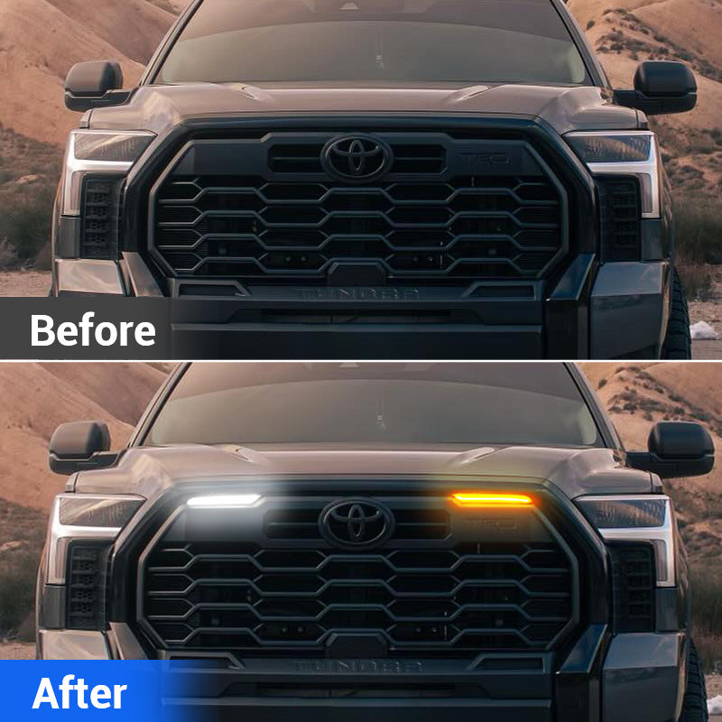 2022-2026 Toyota Tundra led grille sode lights