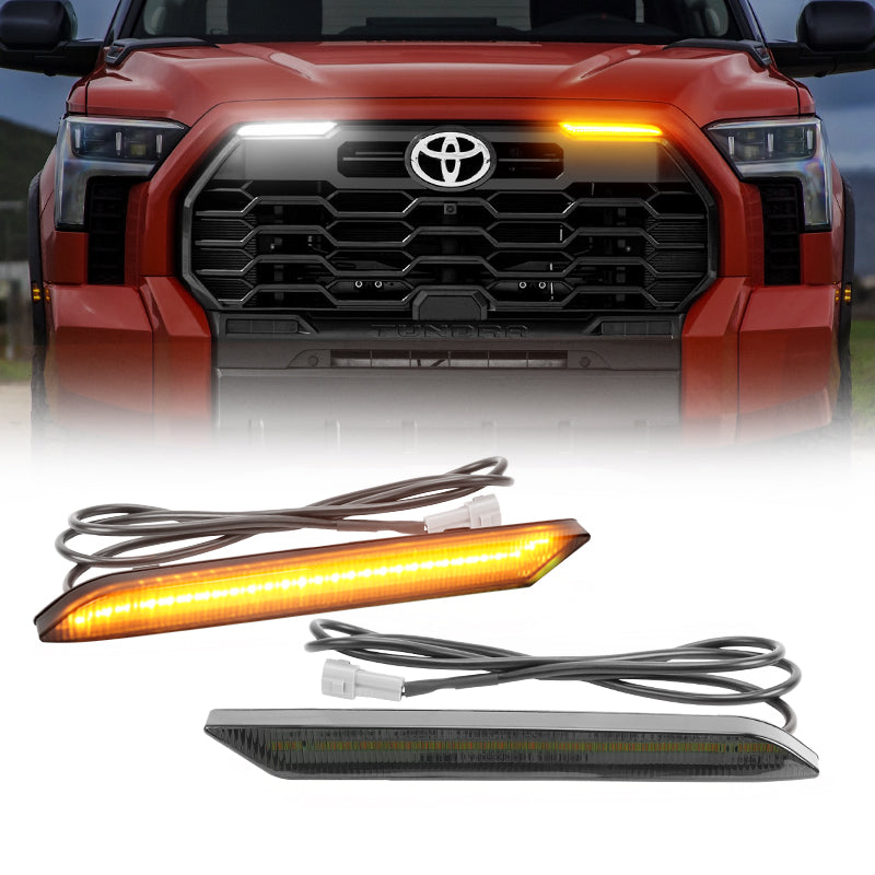 2024 Toyota Tundra grille side lights