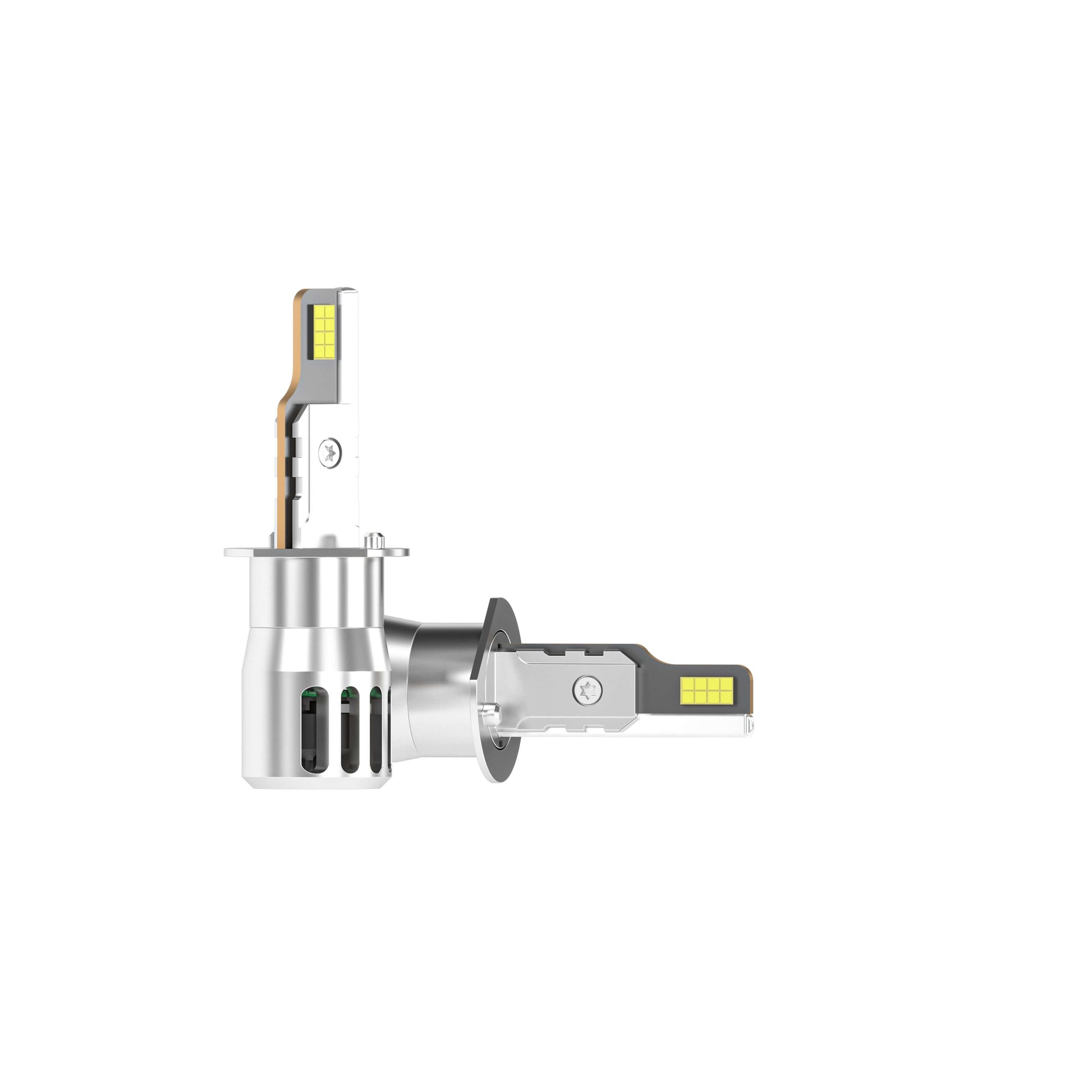 SP Air Series LED Headlights 60W H1 bulb with 7000LM brightness and 6000K color temperature, designed for enhanced vehicle lighting performance.