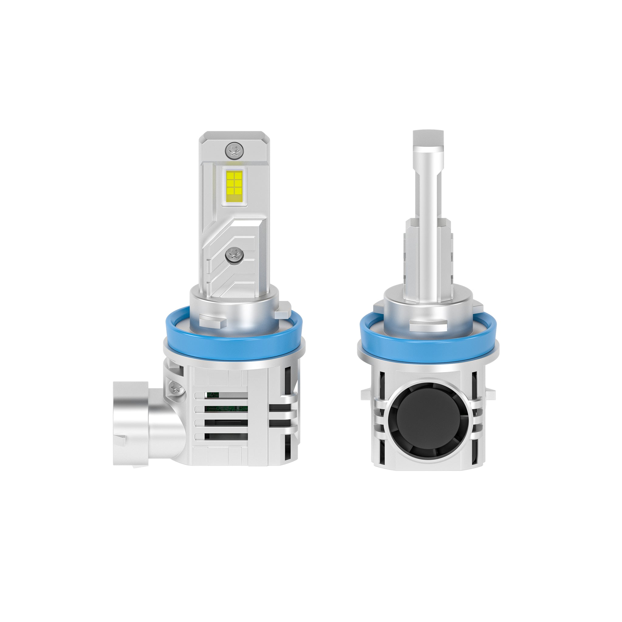 SP Air Series LED Headlight Bulbs offer a powerful, no-fuss upgrade for drivers tired of dim halogen lights. Emitting a crisp 6000K cool white beam