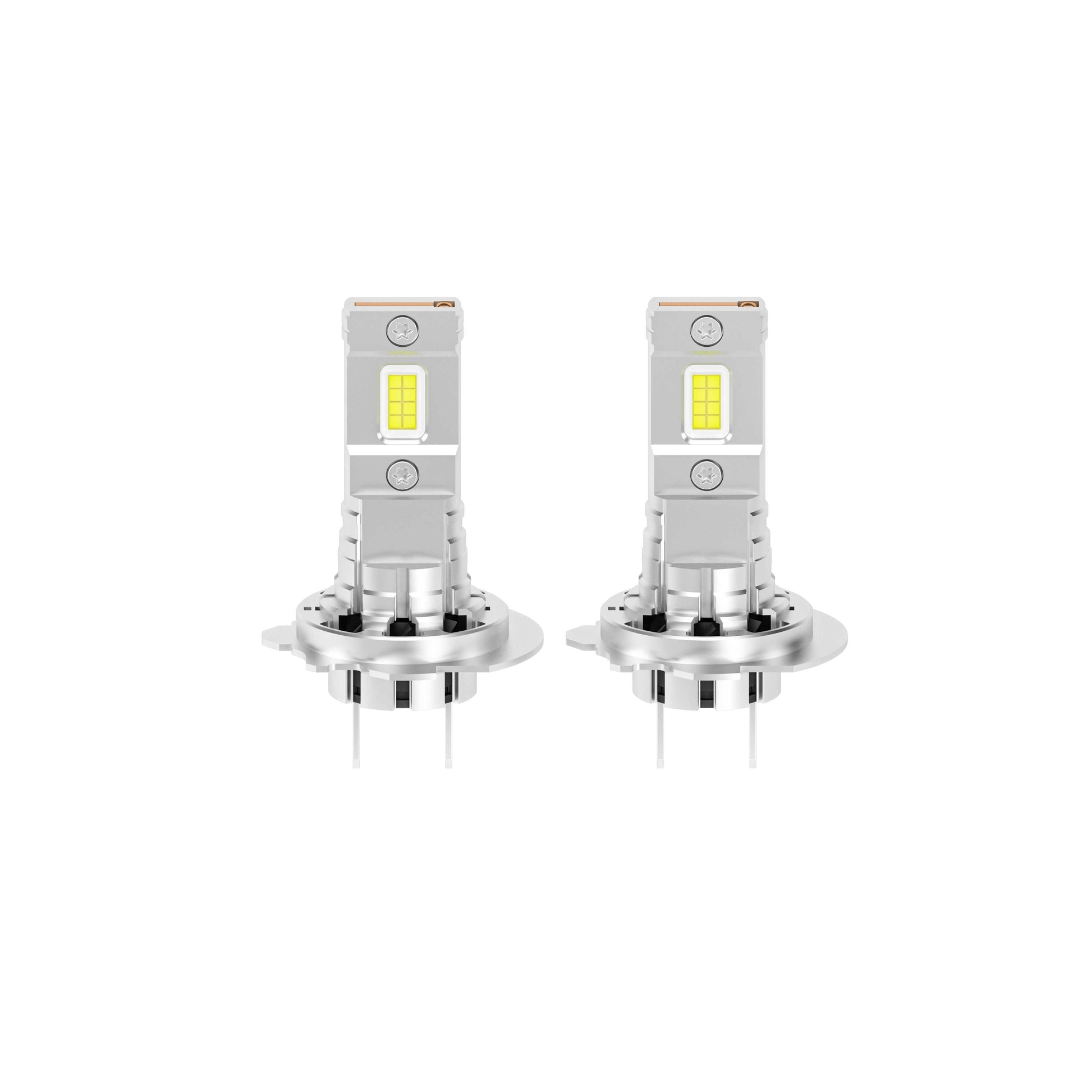 SP Air Series 60W H7 7000LM 6000K LED Headlight Bulbs with dual LED chips for enhanced brightness and visibility in automotive lighting upgrades.