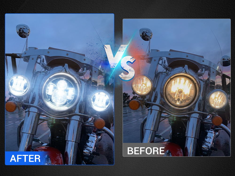 harley davidson led headlight​