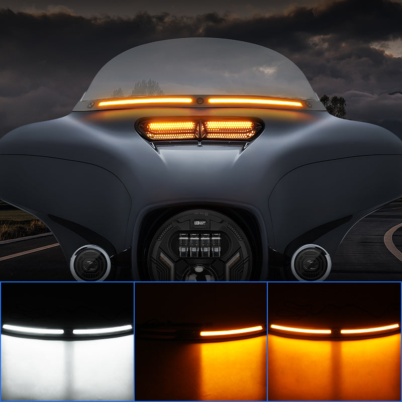 Harley-Davidson LED Windshield Trim Lights