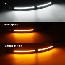 Harley-Davidson LED Windshield Trim Lights with DRL, amber sequential turn signals and hazard function