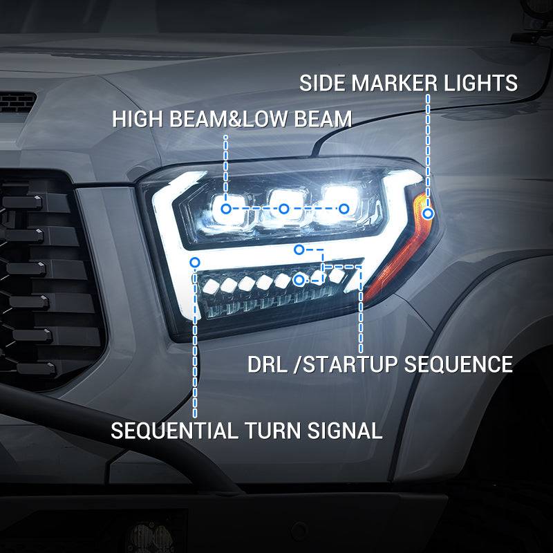 headlights toyota tundra