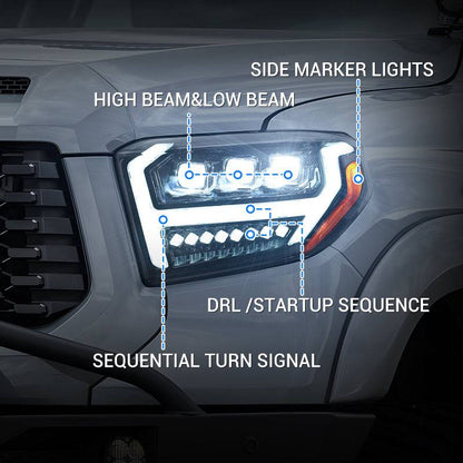 headlights toyota tundra