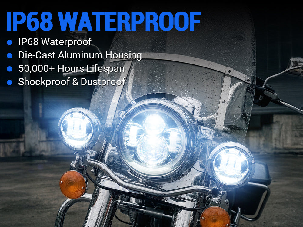 headlights for harley davidson