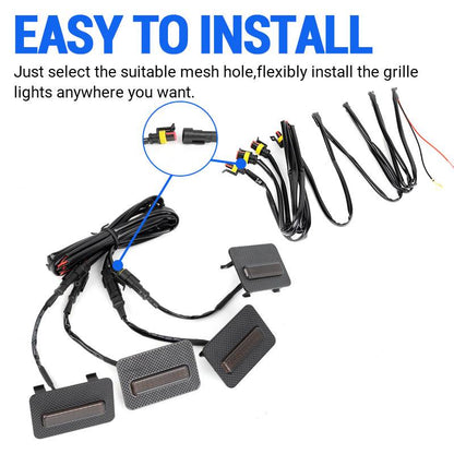 install tacoma led grill lights​
