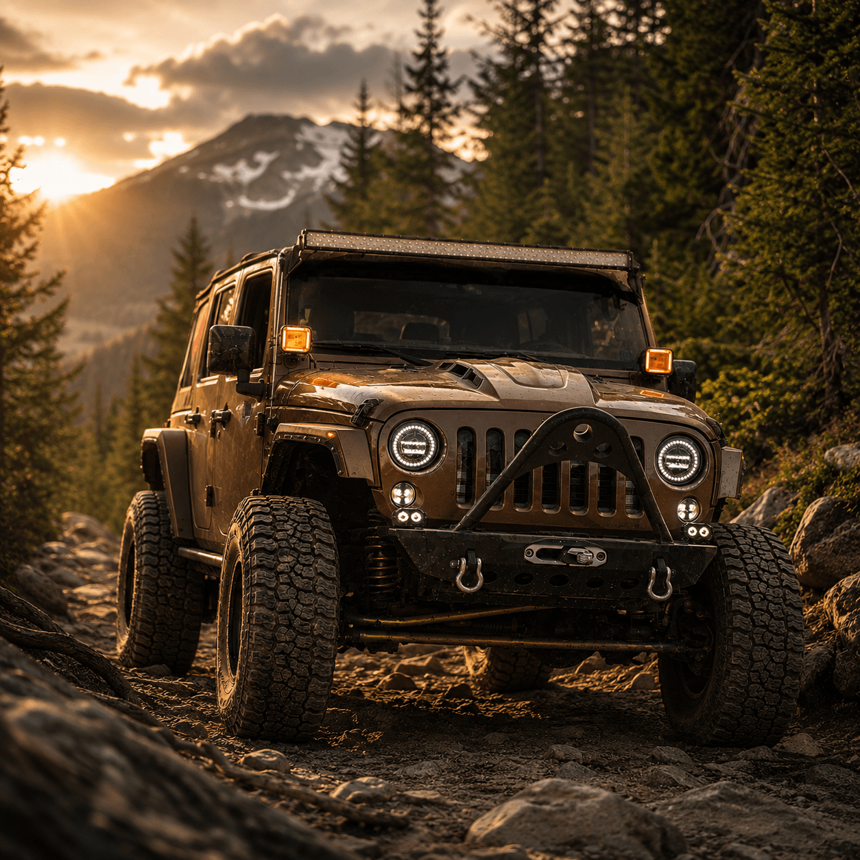 hyper-series-5-inch-led-pod-lights-for-jeep-wrangler-jl-gladiator-jt