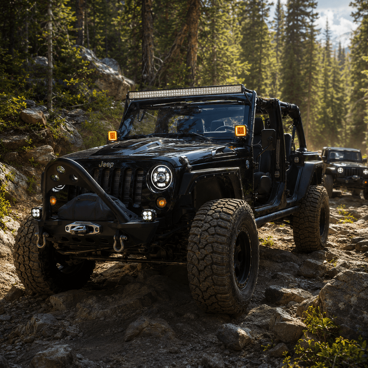 hyper-series-5-inch-led-pod-lights-jeep-wrangler-jl-gladiator-jt