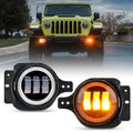 Jeep amber fog lights