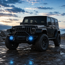 Multi-color jk fog lights