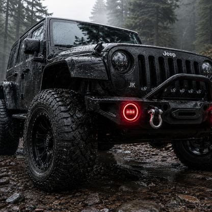 Multi-color jk fog lights