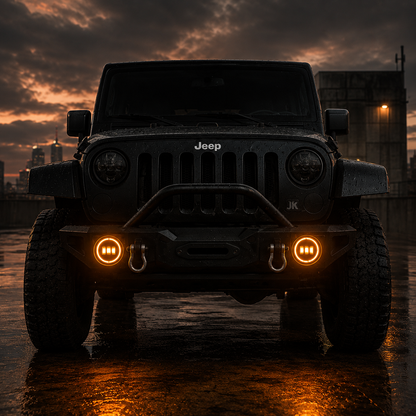 Multi-color jk fog lights