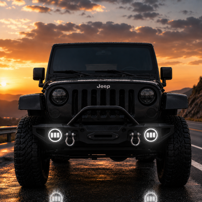 Multi-color jk fog lights
