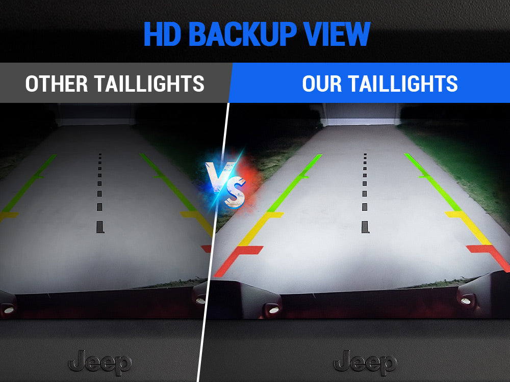 Jeep 7" Headlights, 4" Fog Lamps, Front Turn Signals, Fender Turn Signals & Taillights