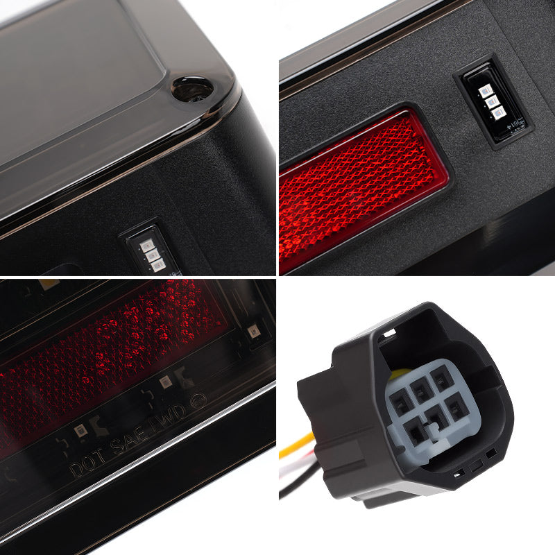 Jeep 7" Headlights, 4" Fog Lamps, Front Turn Signals, Fender Turn Signals & Taillights