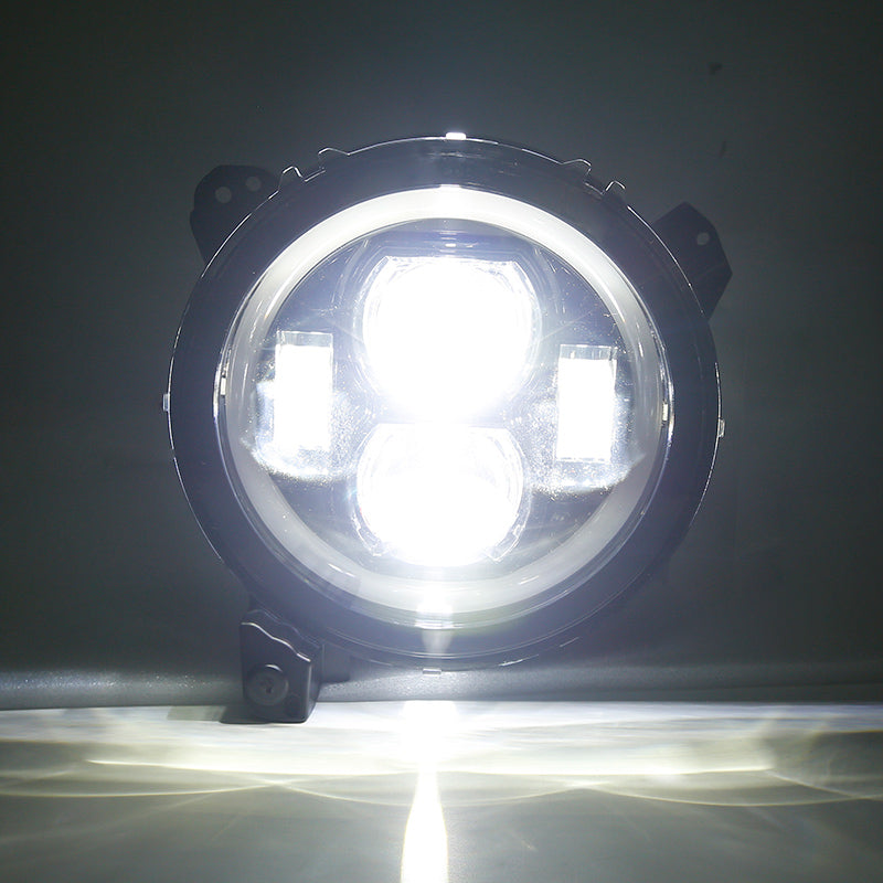 Jeep led headlight with high beam