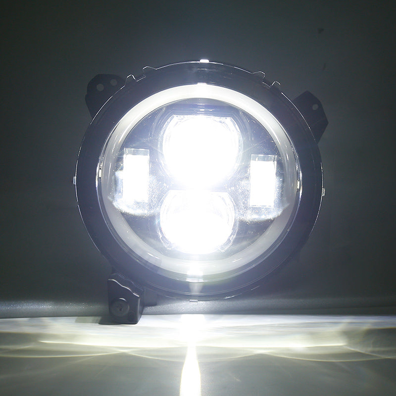 Jeep JL Headlights with high beam