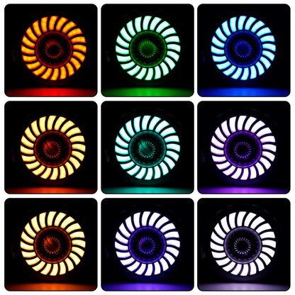 Jeep RGB headlights Multi-color