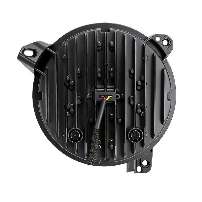 Jeep JL LED Headlights with halo lighting function