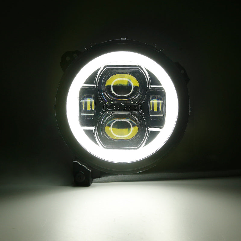 Jeep JL LED Headlights with halo function