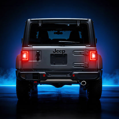Flush Mount Jeep JL Tail Lights for 2018–2025 Wrangler