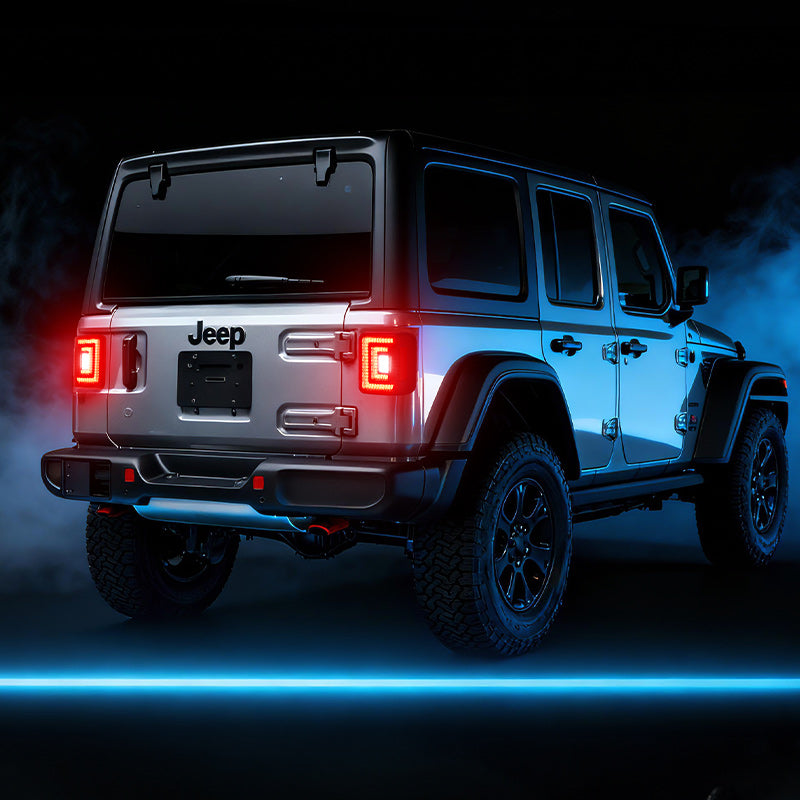 Flush Mount Jeep JL Tail Lights for 2018–2025 Wrangler