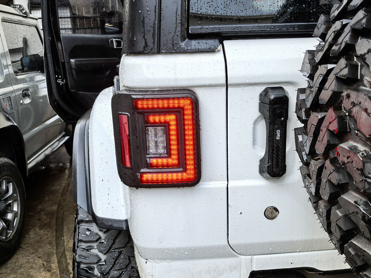 Flush Mount Jeep Tail Lights for Jeep Wrangler JL 2018–2026