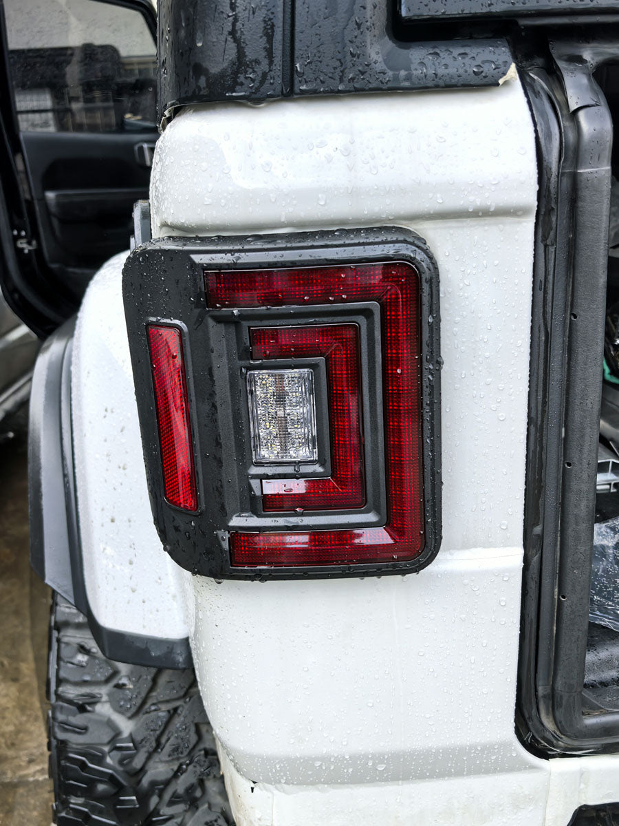 Flush Mount Jeep Tail Lights for Jeep Wrangler JL 2018–2026