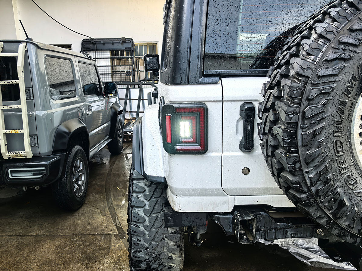 Flush Mount Jeep Tail Lights for Jeep Wrangler JL 2018–2026