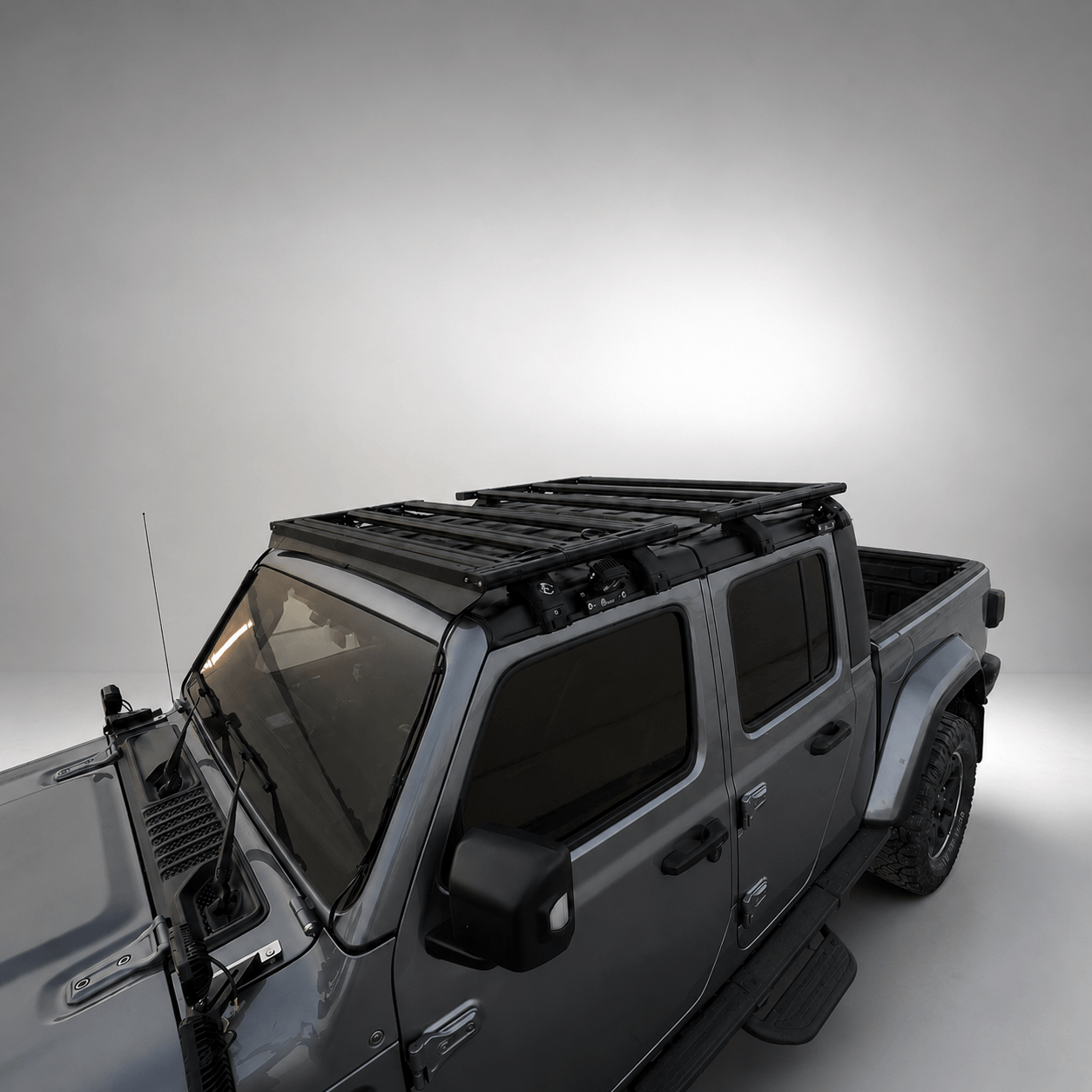 Exceed Fabrication aluminum roof rack for Jeep Wrangler JL JLU and Gladiator JT