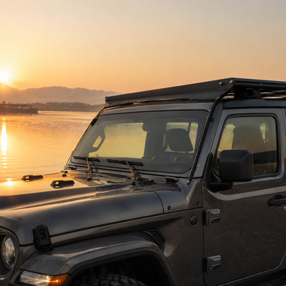 Exceed Fabrication™ Aluminum Hardtop Roof Rack for Jeep Wrangler JL/JLU & Gladiator JT