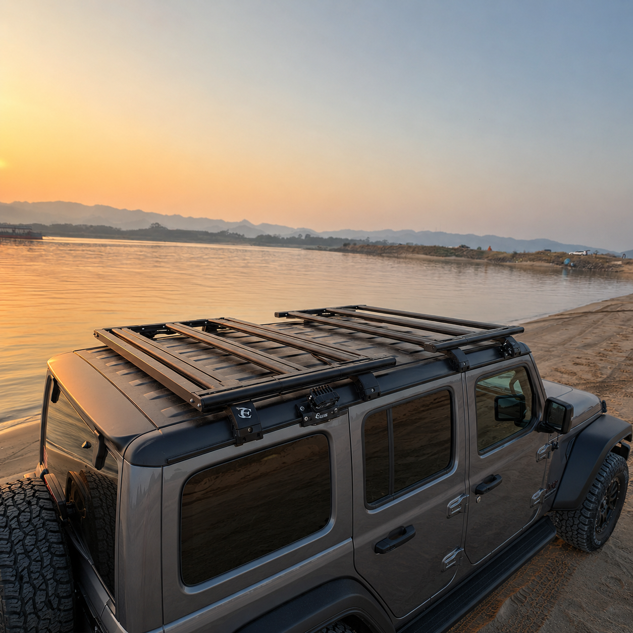 Exceed Fabrication™ Aluminum Hardtop Roof Rack for Jeep Wrangler JL/JLU & Gladiator JT