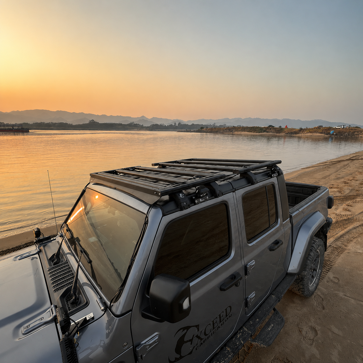 Exceed Fabrication™ Aluminum Hardtop Roof Rack for Jeep Wrangler JL/JLU & Gladiator JT