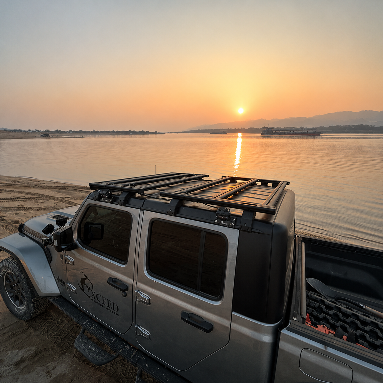 Exceed Fabrication™ Aluminum Hardtop Roof Rack for Jeep Wrangler JL/JLU & Gladiator JT