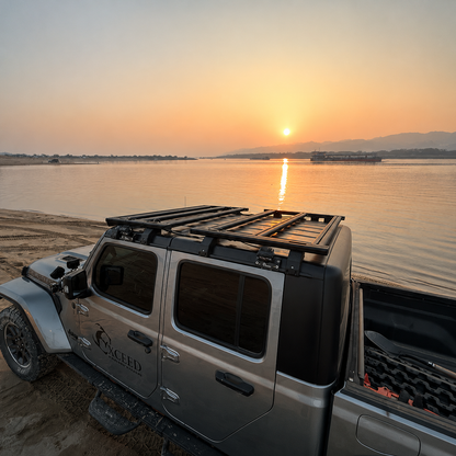Exceed Fabrication™ Aluminum Hardtop Roof Rack for Jeep Wrangler JL/JLU & Gladiator JT