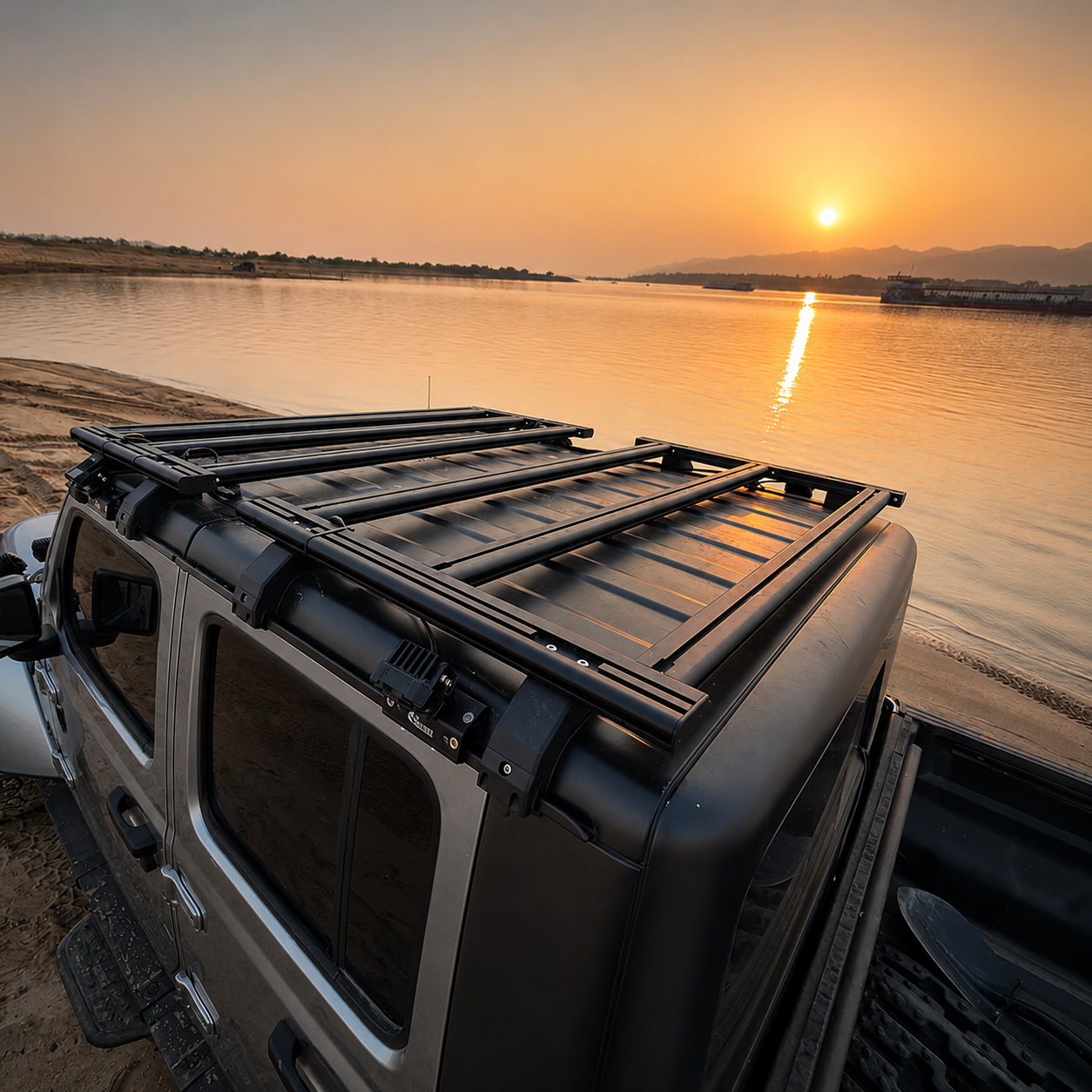 Exceed Fabrication™ Aluminum Hardtop Roof Rack for Jeep Wrangler JL/JLU & Gladiator JT