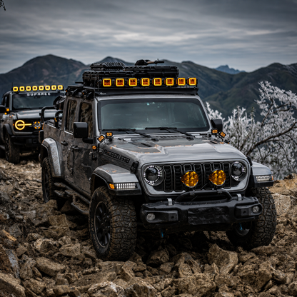 Exceed Fabrication™ Aluminum Hardtop Roof Rack for Jeep Wrangler JL/JLU & Gladiator JT