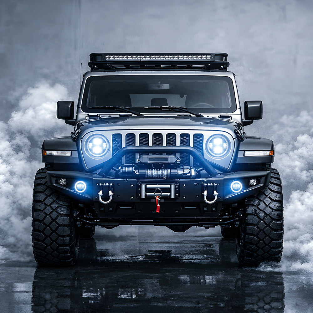 Full Lighting Upgrade for Jeep Wrangler JL — Brighter, Safer, More Aggressive