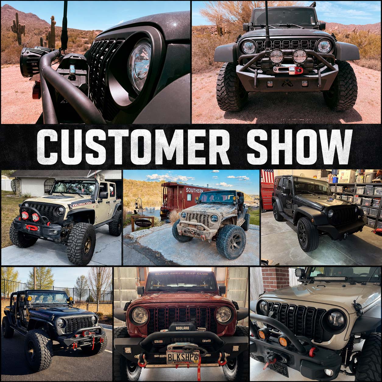 Parrilla de malla delantera con estilo Wrangler JL 2024 para Jeep Wrangler JK