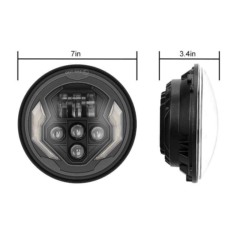 JK LED headlights
